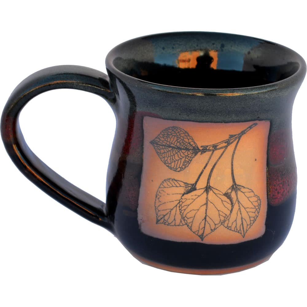 Aspen Leaf 14 Oz. Mug