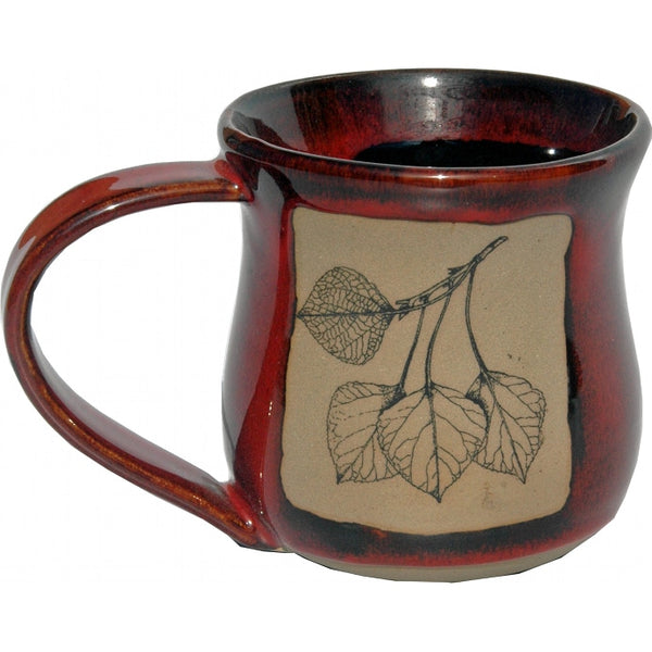 Aspen Leaf 14 Oz. Mug