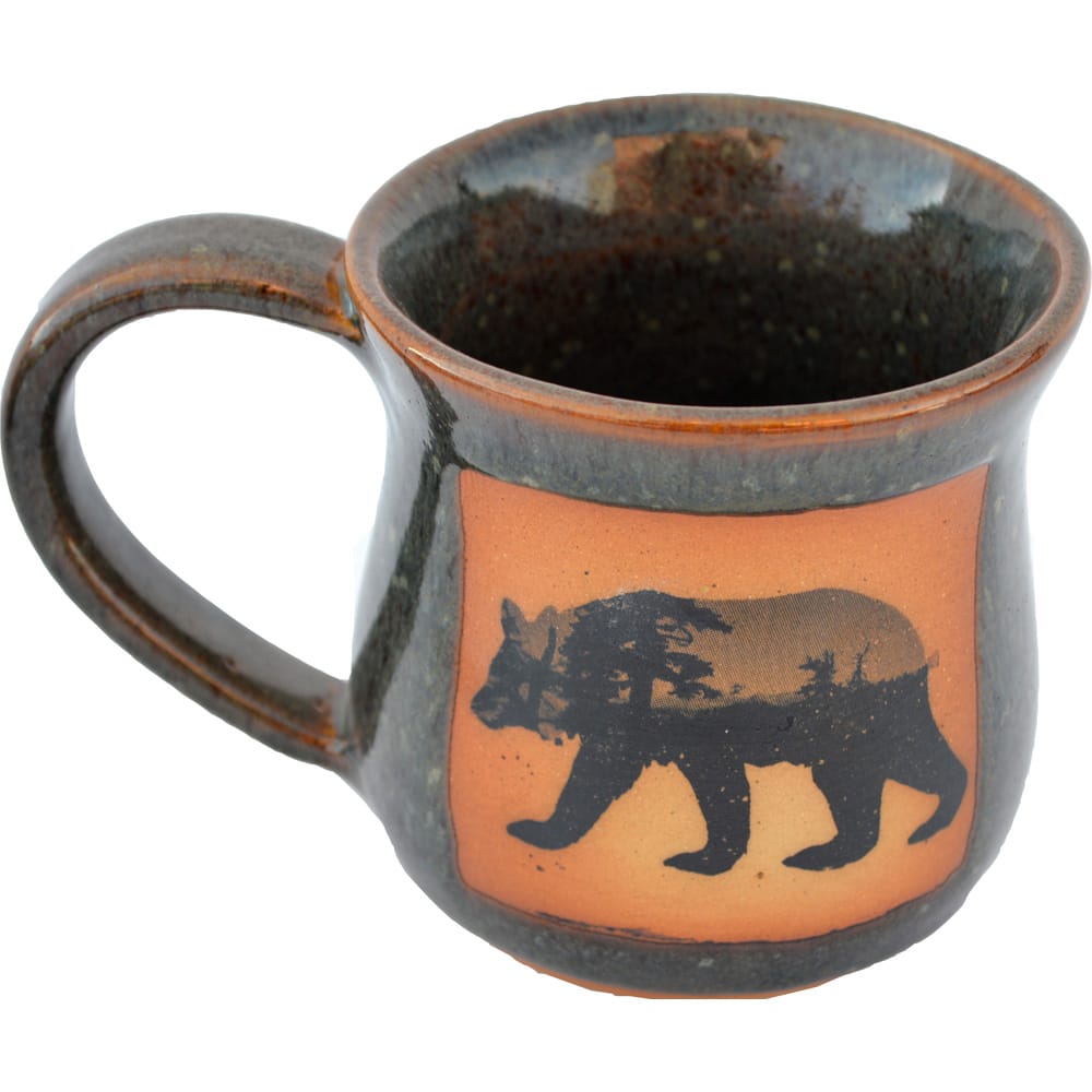 Mountain Scene Bear 14 Oz. Mug