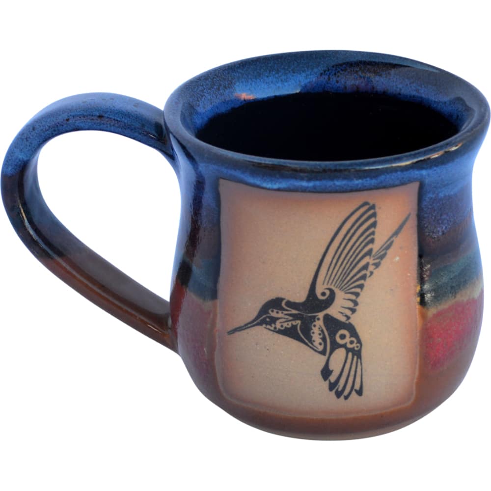 Tribal Hummingbird 14 Oz. Mug