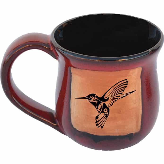 Tribal Hummingbird 14 Oz. Mug