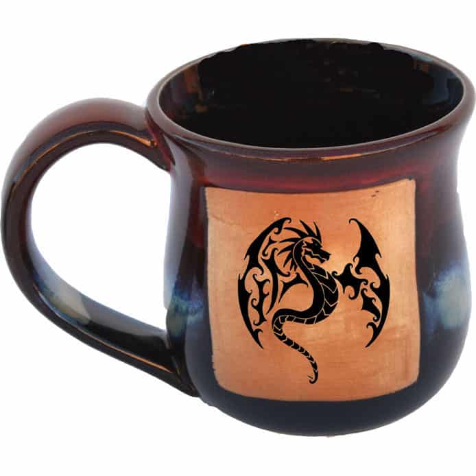Tribal Winged Dragon 14 Oz. Mug
