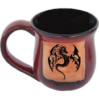 Tribal Winged Dragon 14 Oz. Mug