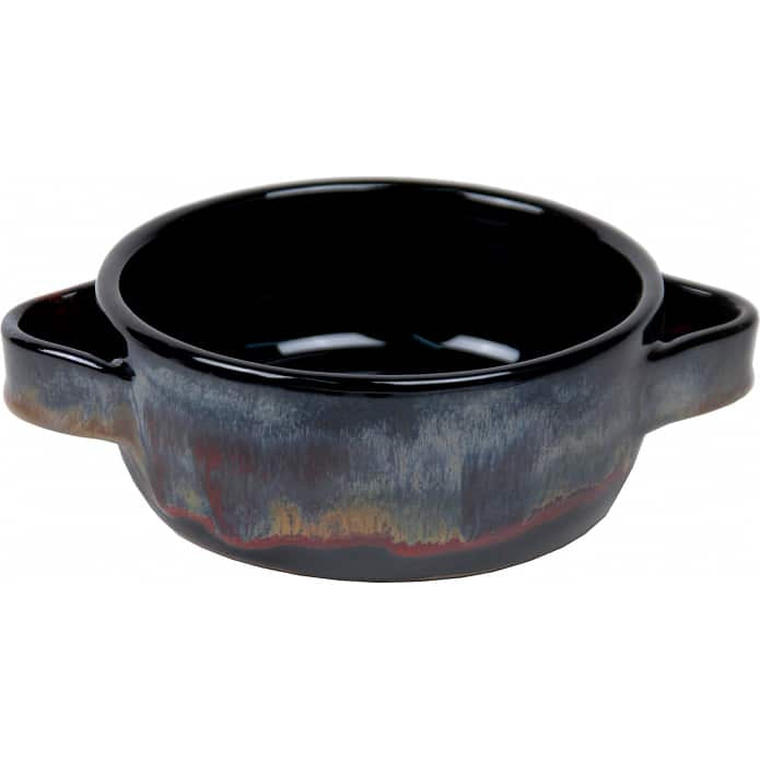 A Non-Pattern Glazed French Onion Soup Bowl
