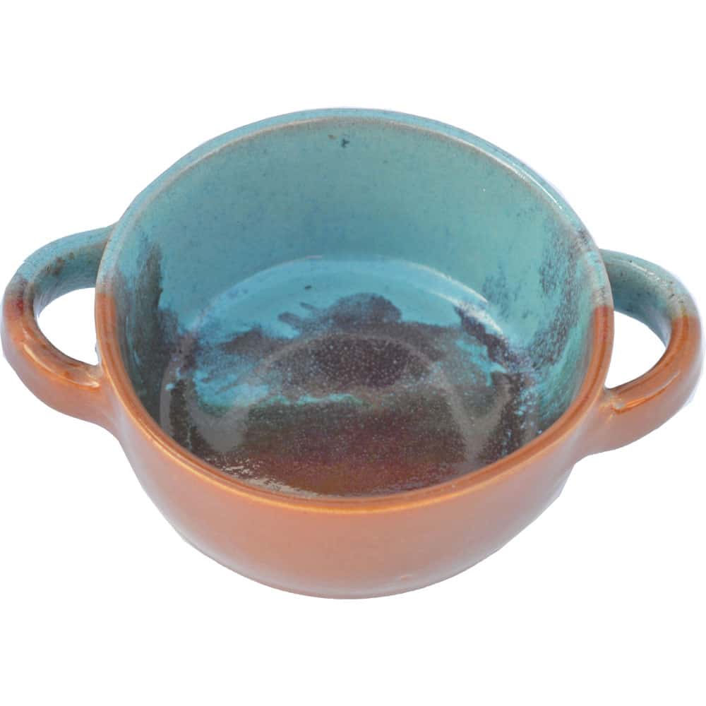 A Non-Pattern Glazed French Onion Soup Bowl