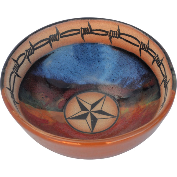 Barbed Texas Star Soup Bowl