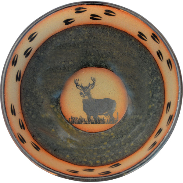 Deer Tracks Salad Bowl