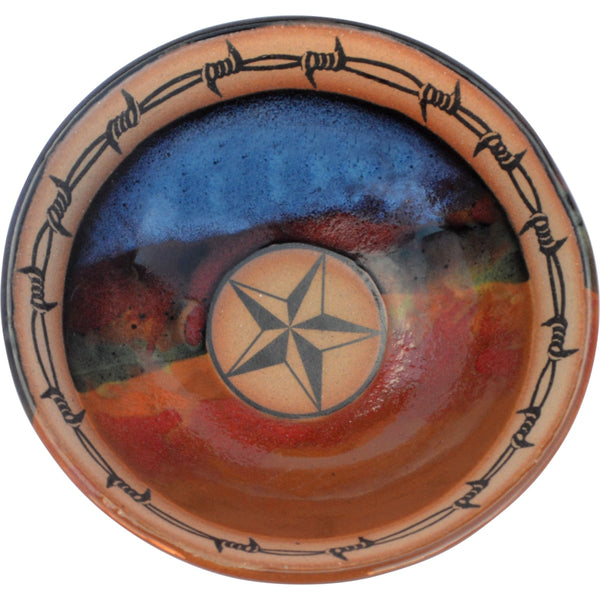 Barbed Texas Star Salad Bowl