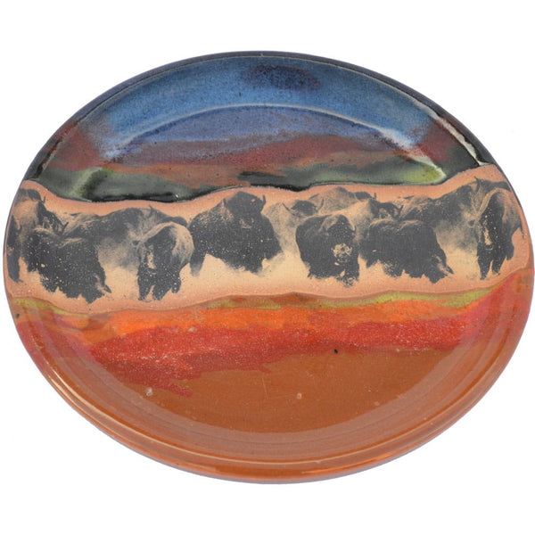 Bison Stampede Dinner Plate