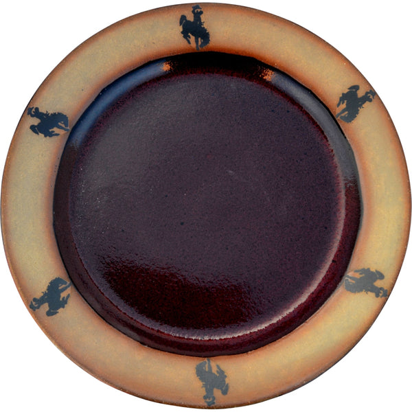 Bucking Bronco Dinner Plate