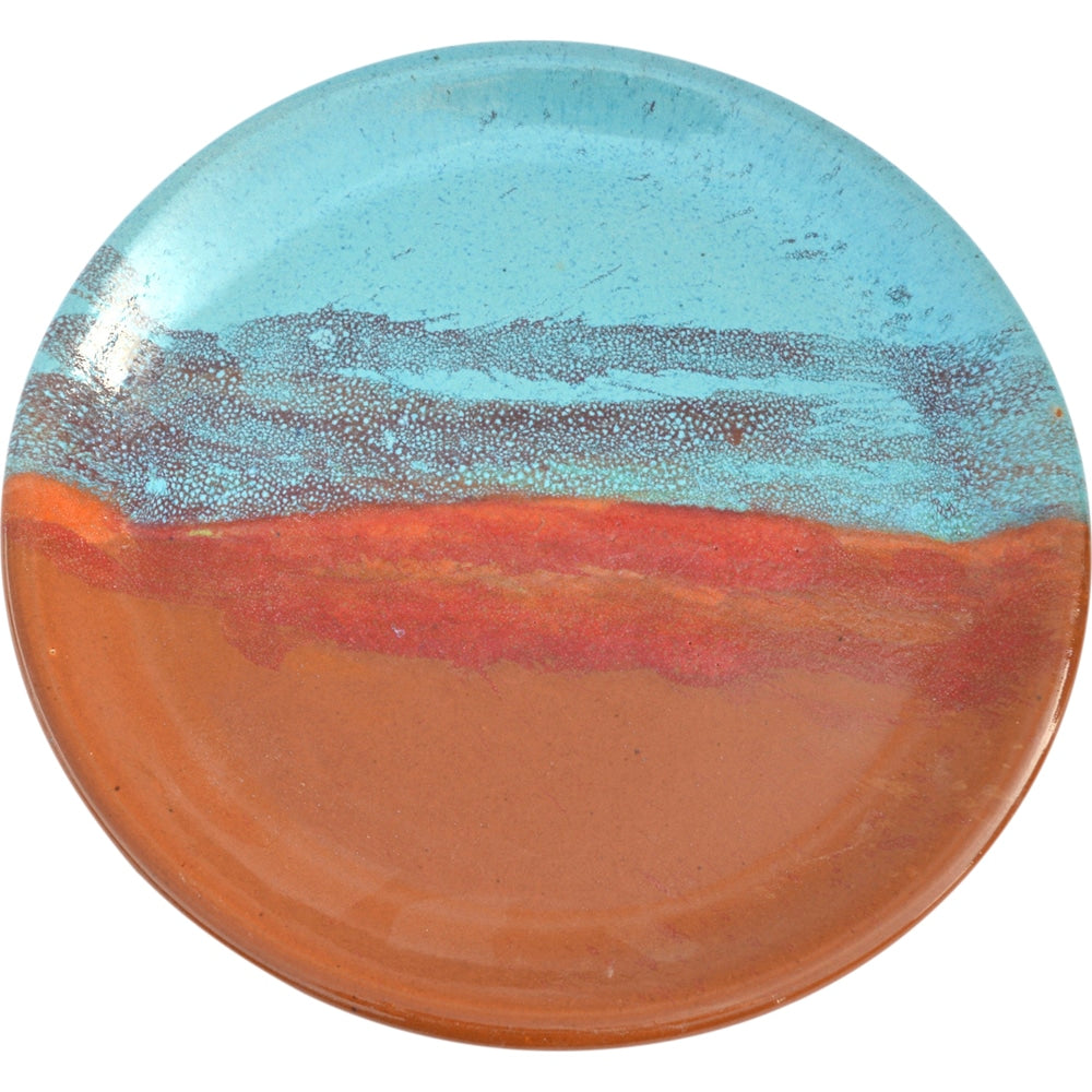A Non-Pattern Glazed Salad Plate