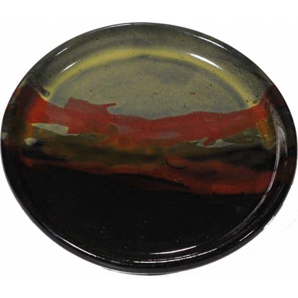 A Non-Pattern Glazed Dinner Plate