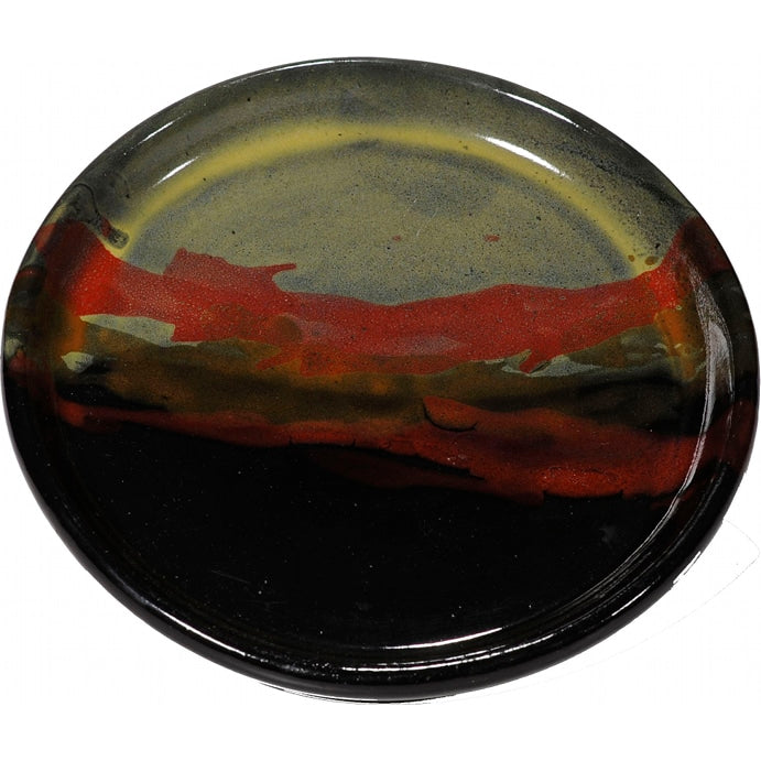 A Non-Pattern Glazed Salad Plate