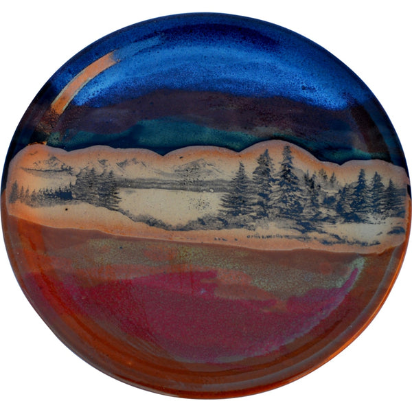 Mountain Scene Dinner Plate