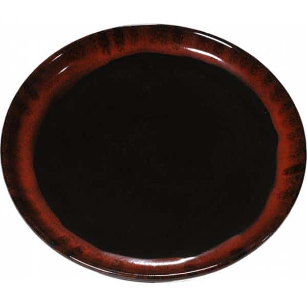 A Non-Pattern Glazed Dinner Plate