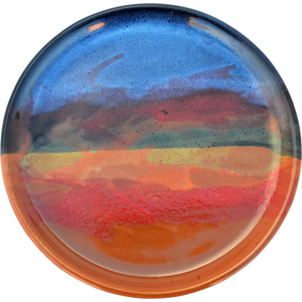 A Non-Pattern Glazed Salad Plate