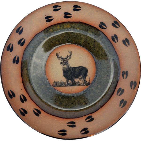 Deer Tracks Salad Plate