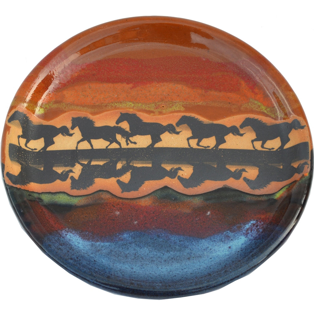 Horse Reflection Salad Plate