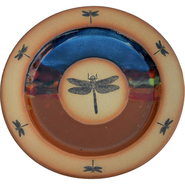 Centered Dragonfly Dinner Plate