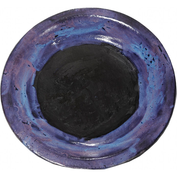 A Non-Pattern Glazed Large Round Platter