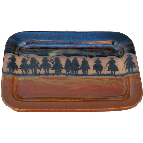 Cowboy Roundup Rectangular Platter