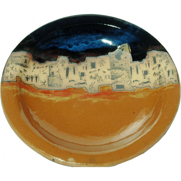 Ruins Large Round Platter