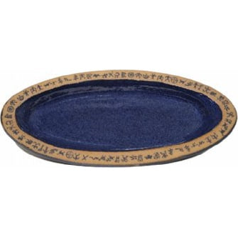 Mini Petroglyph Slim Oval Platter