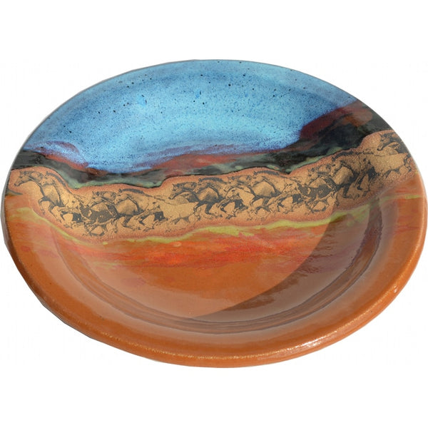 Horse Reflections Large Round Platter