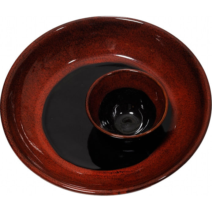 A Non-Pattern Glazed Unattached Chip and Dip