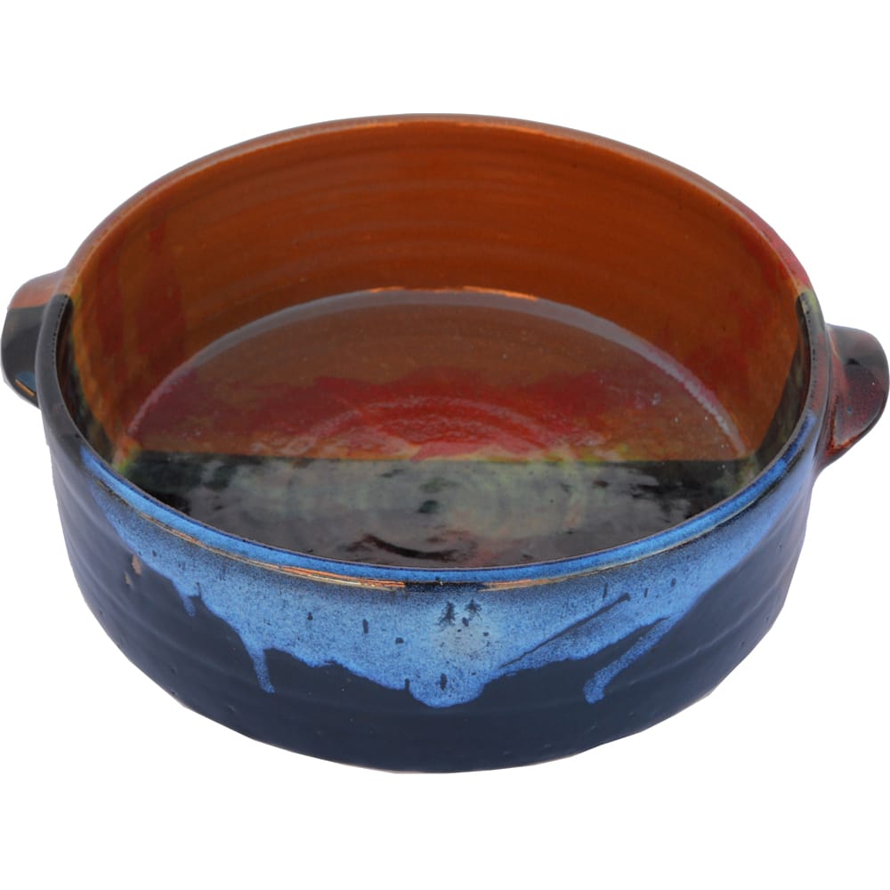 A Non-Pattern Glazed Large Baker