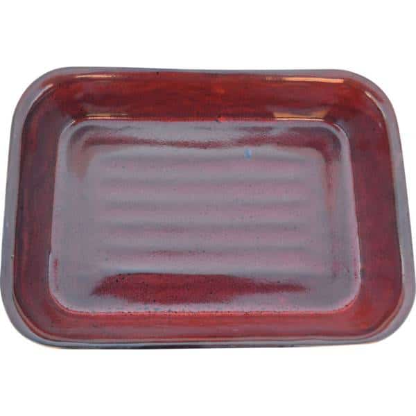 A Non-Pattern Glazed Lasagna Pan