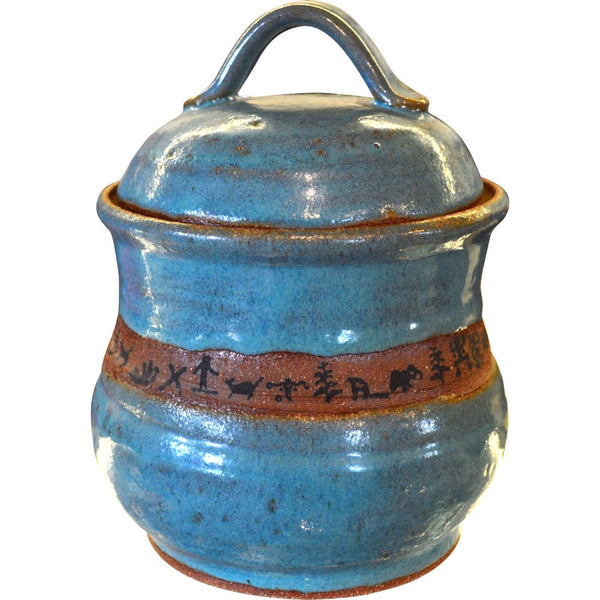 Medium Mini Petroglyph Canister