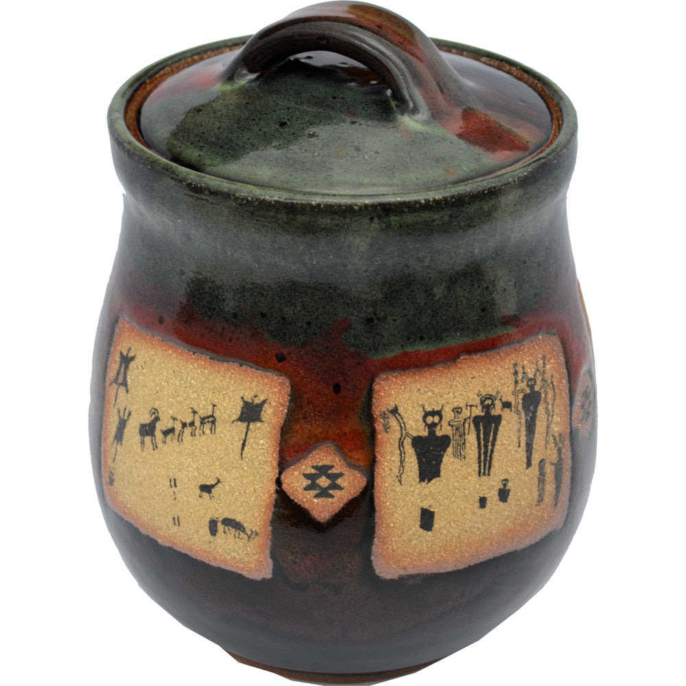 Set of Three La Fonda Canisters