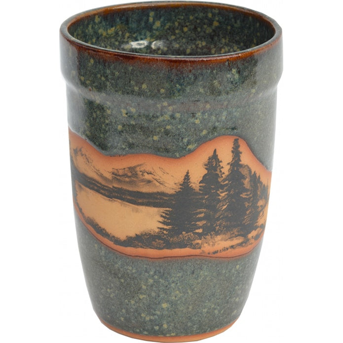 Mountain Scene Utensil Holder