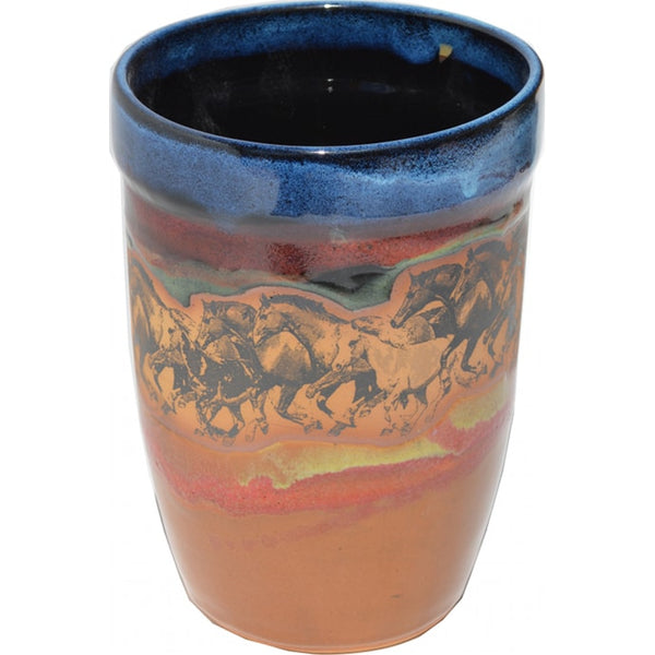 Wild Horses Utensil Holder