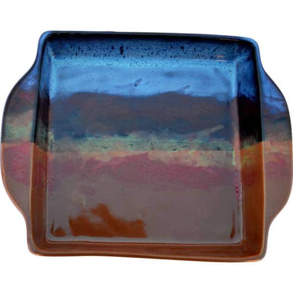 A Non-Pattern Glazed Brownie Pan