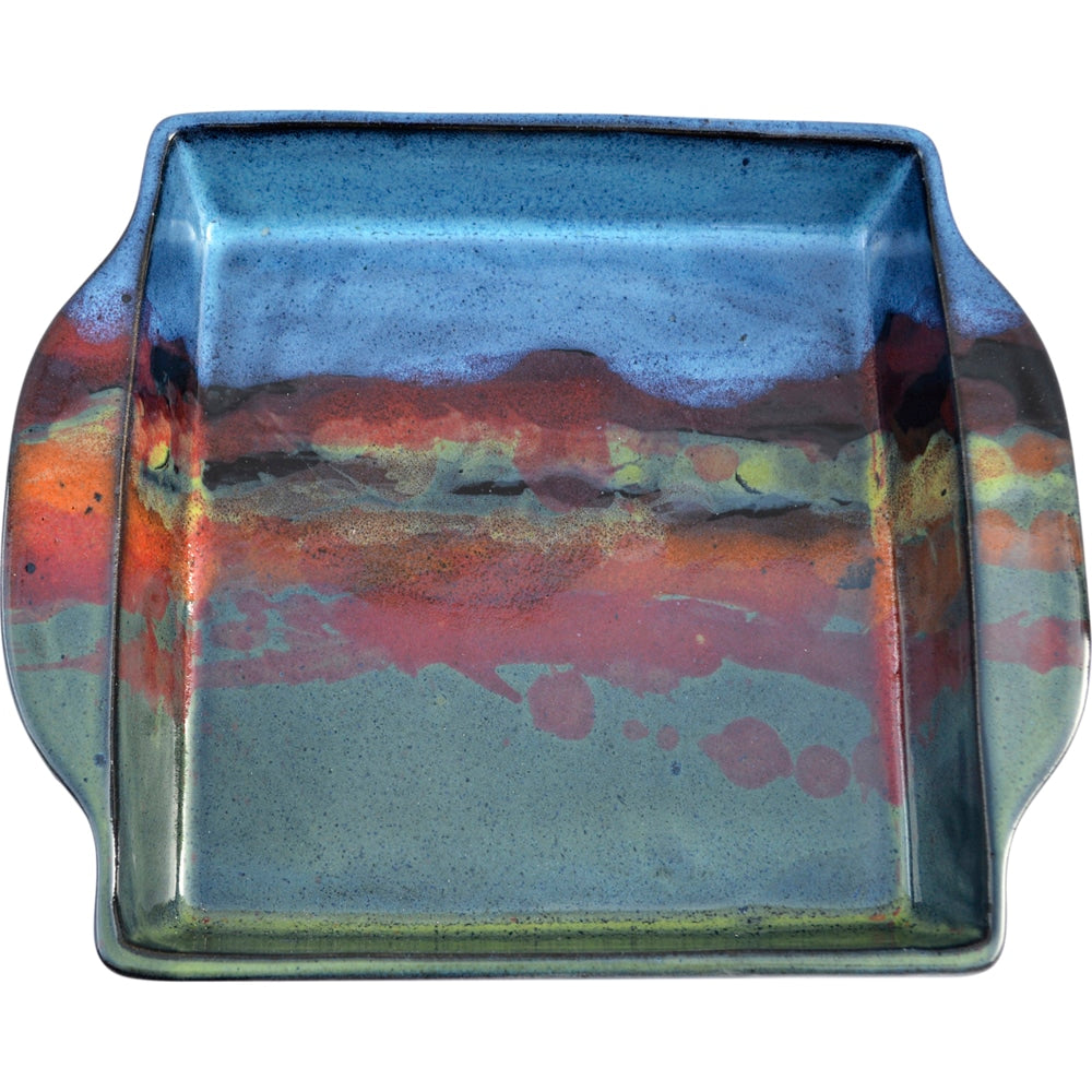 A Non-Pattern Glazed Brownie Pan