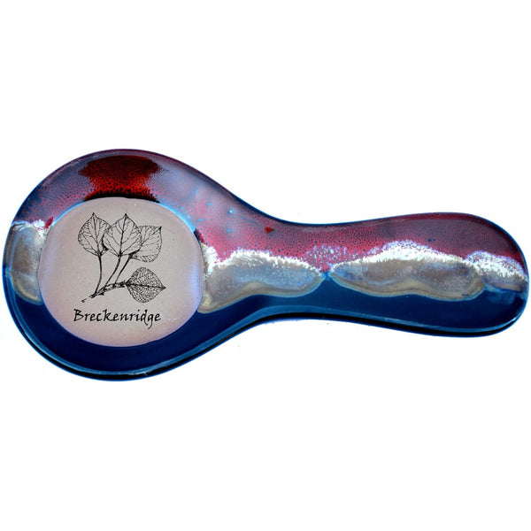 Aspen Leaf Breckenridge Spoon Rest