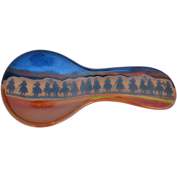 Cowboy Roundup Spoon Rest