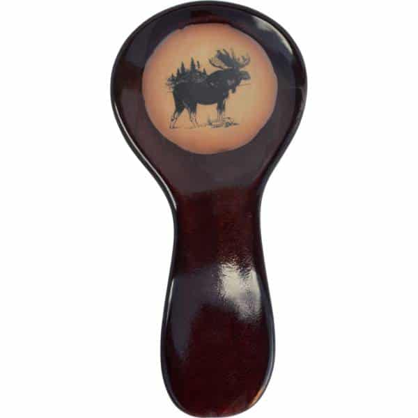 Moose 3 Spoon Rest