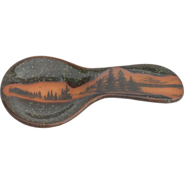 Mountain Scene Spoon Rest