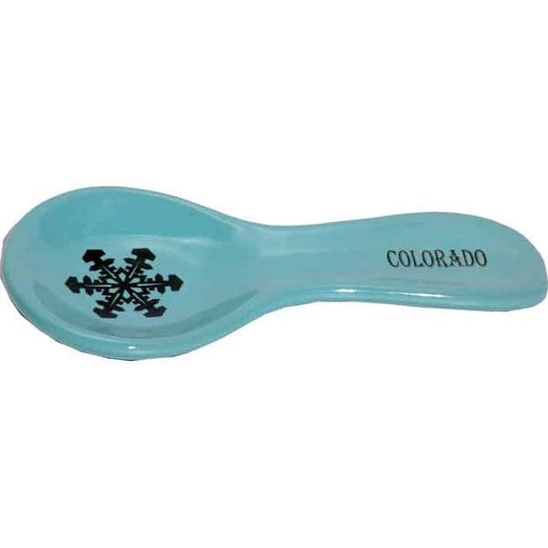 Snowflake Colorado Spoon Rest