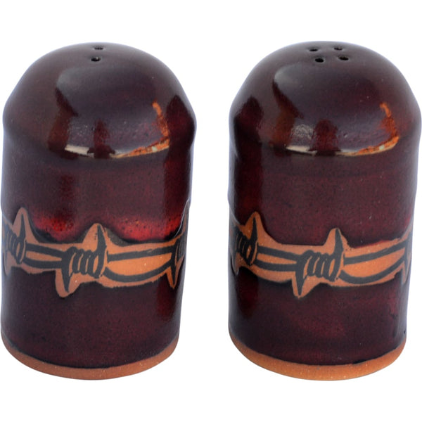 Barbed Wire Salt and Pepper Shakers