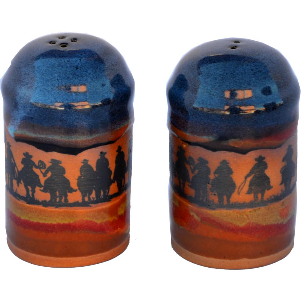 Cowboy Roundup Salt and Pepper Shakers