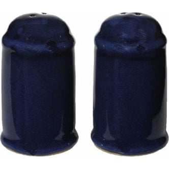 A Non-Pattern Glazed Salt and Pepper Shakers