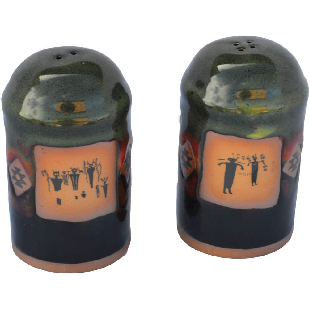 La Fonda Salt and Pepper Shakers