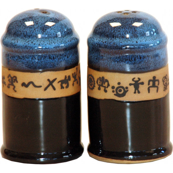 Mini Petroglyph Salt and Pepper Shakers