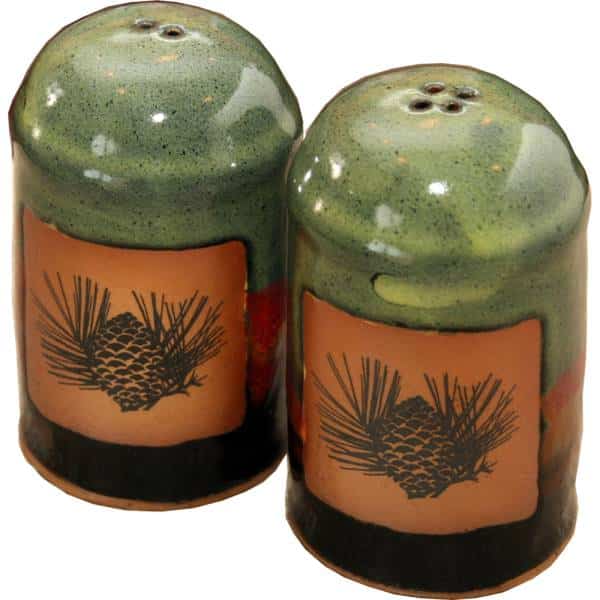 Pinecone Salt and Pepper Shakers