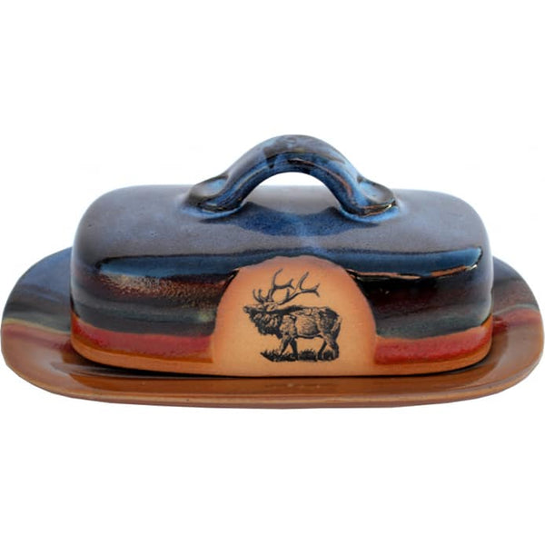 Elk Butter Dish