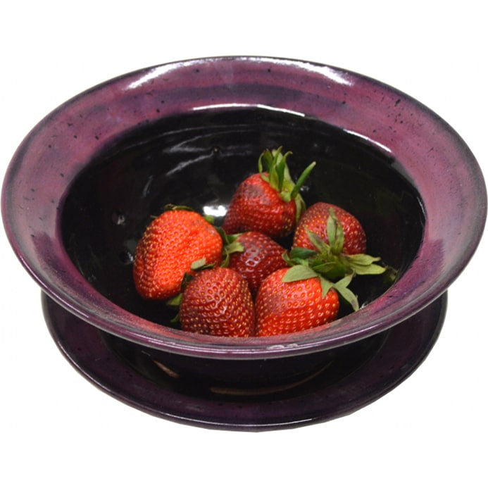 A Non-Pattern Glazed Berry Bowl